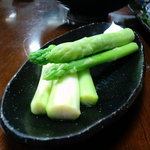 孝基亭 - 茹でアスパラ