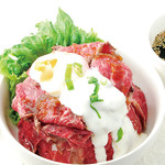 CAFE29 - ローストビーフ丼ダブル1500円