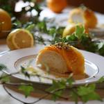 Vegan Restaurant あわたま - 甘夏レモンクリームロールケーキ