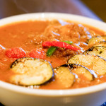 curry 草枕 - トマト茄子チキンカレー