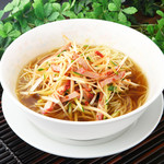 123. Pork tongue noodles, 124. Green onion chashu noodles