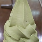 森 - 抹茶ソフトクリームです。