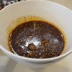 横浜家系ラーメン みさきや - 四川風つけ麺のつけ汁