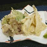 千石寿司 - キスの天麩羅