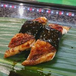 千石寿司 - うなぎの握り