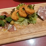 ビストロ・クレアンテ・トウキョウ - 本日のおつまみプレート３種盛り【2018.5】