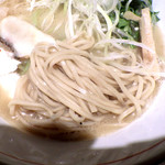 麺と心 7 - 鯛白湯ラーメン（麺）