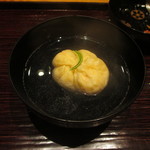 かま田 - 足赤海老の真丈