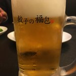 餃子の福包 - 生ビール プレミアムモルツ