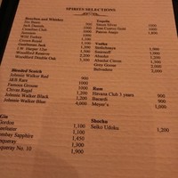 ルース クリス ステーキハウス - メニュー