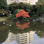 旧古河庭園・日本庭園内　茶室 - 