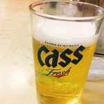 高岩食堂 - ビール