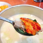 神仙ソルロンタン - こうやって食べるんだよ〜