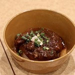 波へい - 大根ブラック 牛肉と赤ワイン煮込みをソースに