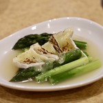波へい - グリーンアスパラ カマンベールチーズ炙り