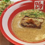 Bari-Uma Ramen - 料理写真:1804_Bari-Uma Ramen-ばり馬- Setiabudi One_Bariuma(Babi)＠63,000Rp(ばり馬らーめん(豚))