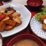 Nabeya Iemon - 1804_Nabeya Iemon-鍋や 伊右衛門-Karawang_SUBUTA TEISHOKU＠98,000Rp(酢豚定食)