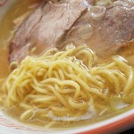 ラーメン ふくや - 麺のアップです。