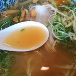ラーメン 虎一番 - 黄金スープ濃い