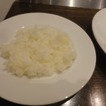 ラトリエ プリュ - ライスをSで注文。