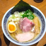 寿製麺 よしかわ - 煮干そば白醤油 アップ
