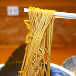 寿製麺 よしかわ - ストレート麺