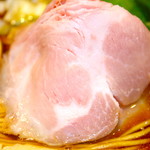 寿製麺 よしかわ - レアチャーシュー アップ