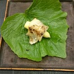 あま木 - 太刀魚 ホワイトアスパラガス