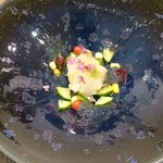 あま木 - はも 夏野菜のゼリー寄せ