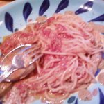 シュリンパー - カニ味噌とトマトのパスタ（日替わり料理）
