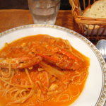 ヨーロッパ食堂 - 渡り蟹の生パスタ　ｂｙ すぷちん