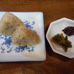 蕎麦処 凛 - そばおにぎり 2018.5