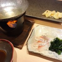 六本木 すし巽 - 鯛しゃぶ
