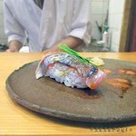 鮨割烹 汐 - ヒラアジ