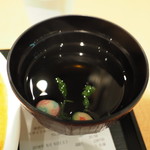 東京牛丼 牛の力 - お吸い物