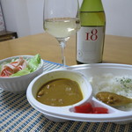 食彩たまな - チキンカレー 300円(2018年5月)