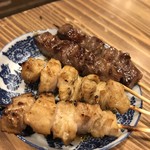 牛ホルモン串 吉村 - 