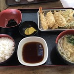 隈屋 - 天ぷら定食＝７２０円