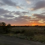 The Blue Train - 南アフリカの夕日