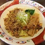 中華そば 秋生 - 限定汁無し坦々麺