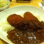 洋食屋 双平 - ミンチカツカレー