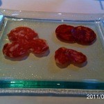 ラ・グランターブル ドゥ キタムラ - 201107（口取り）3種サラミの極薄スライス