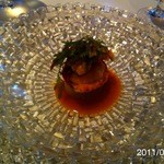 ラ・グランターブル ドゥ キタムラ - 201107（甲殻類の皿）オマール海老のコライユ焼き