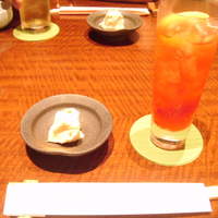赤坂 津つ井 総本店 - ノンアルコールカクテルとお通しの卯の花