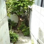 mondo - アプローチの階段