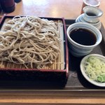 農協食堂 - もりそば 大盛り