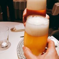 銀座 レカン - ビールで乾杯♪( ´▽｀)