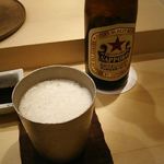 寿司処 しん - 中瓶ビール 600円 2018年05月