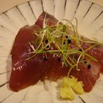 寿司処 しん - 造り 鰹カツオ漬け 2018年05月