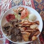 ザ ケバブ - チキンとビーフのハーフ